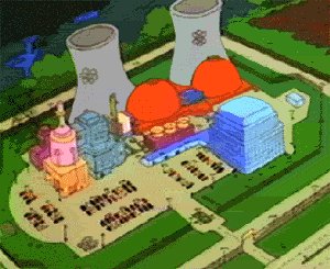 La centrle nucléaire de springfield.